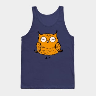 Cute hand drawn owl Tank Top